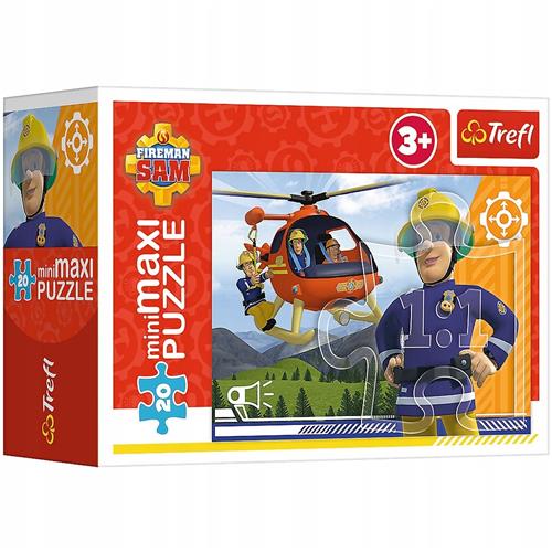 Trefl miniMAXI Brandweerman Sam Puzzel 20 Stukjes - 3 Jaar+