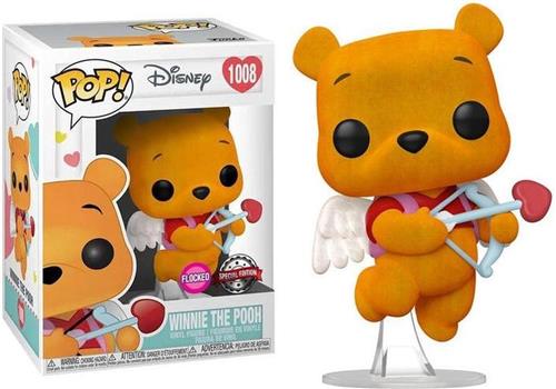 Funko Pop! Disney - Winnie the Pooh (Valentine's) #1008 Flocked Special Edition Exclusive