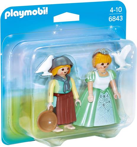 Playmobil Duopack prinses en dienstmeisje - 6843