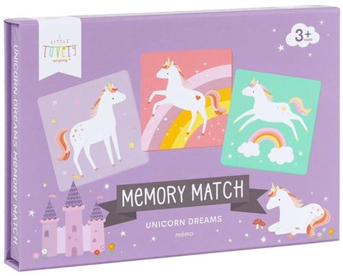 A Little Lovely Company Memoryspel Unicorn Dreams