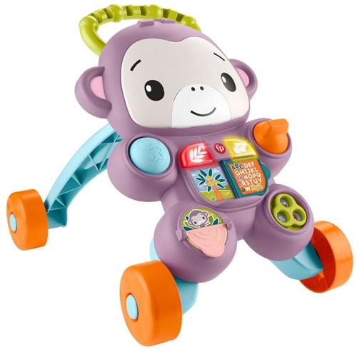 Fisher-Price - Mijn paarse apenloper - Muziek, lichtjes en activiteiten - Fisher-Price - JGW90