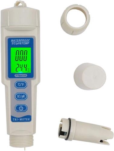***Professionele PH Meter Water Kwaliteit Tester PH/EC Tester Temperature Tester pen Geleidbaarheid Water Kwaliteit Meet Instrument Gereedschap Laboratorium Zwembad - van Heble® ***