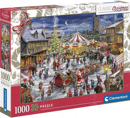 Kerst Puzzel 1000 Stukjes - Sinterklaas & Cadeaus
