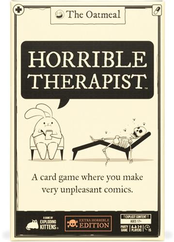 Horrible Therapist Extra Horrible Edition - Kaartspel - 18+