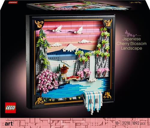 LEGO® Art Landschap met Japanse Kersenbloesems - 31218