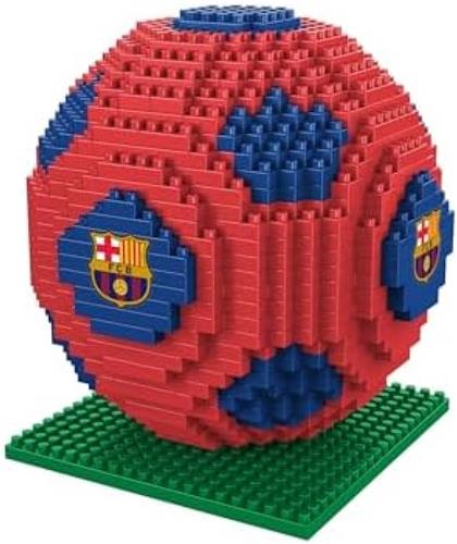 3D Voetbal Bouwmodel - Barcelona Thema Stenen Constructieset