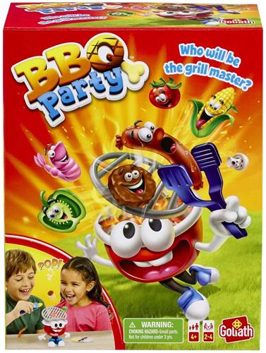 Goliath BBQ Party kinderspel - educatief gezelschapsspel multicolor (Engelstalig).