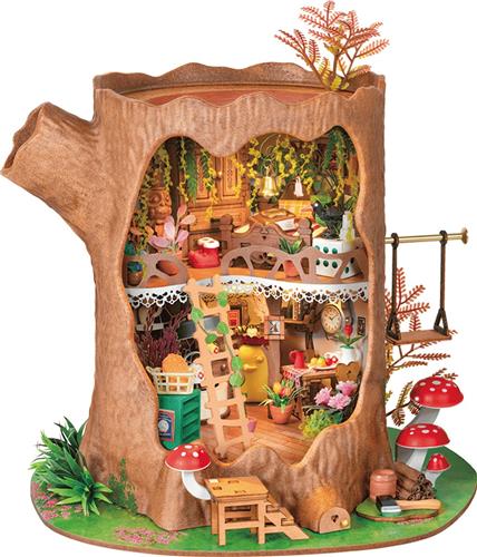 Robotime Fairytale Tree House | Rolife DIY Miniature House Series | DG179 | Knutselen | Bouwpakket | Hobby | Miniatuurhuisje | Creatief