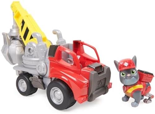 Bouwplaats Kraanwagen Speelgoed met Beweegbare Functies