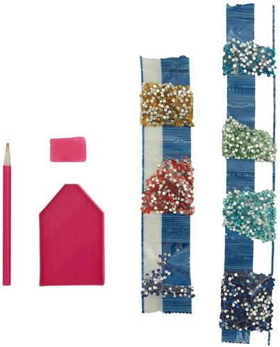 Disney Stitch - Diamond Painting Canvas - 29 x 29 cm