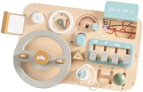 Educatief Stuurwiel Activiteitenbord voor Kinderen - Houten Montessori Speelgoed