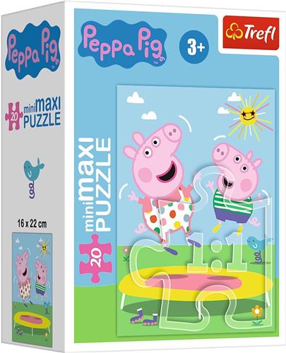 Peppa Pig puzzel 20 stukjes - Trefl MiniMaxi