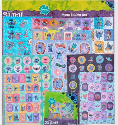 Disney Lilo & Stitch xxl mega sticker set - 500 stickers