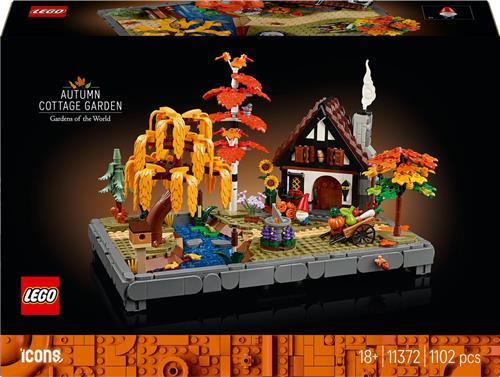LEGO® Icons Herfsttuin met Cottage - 11372