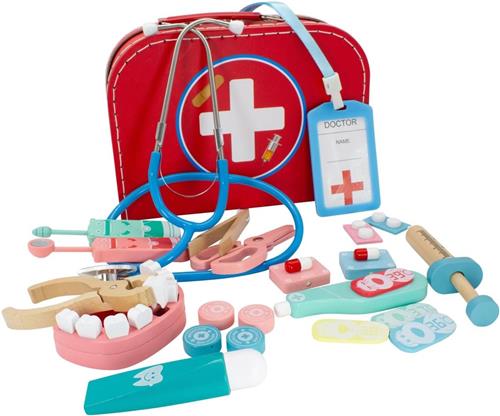 Lexium Dokterset Speelgoed - Doktersset - Dokterskoffer - Speelgoed Doktersset - Dokter Speelgoed voor kinderen
