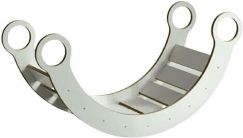 Lexium Klimboog - Klimboog met kussen - Klimboog kussen - Houten Klimbrug - Klimboog Inclusief Kussen - Kinderspeelgoed