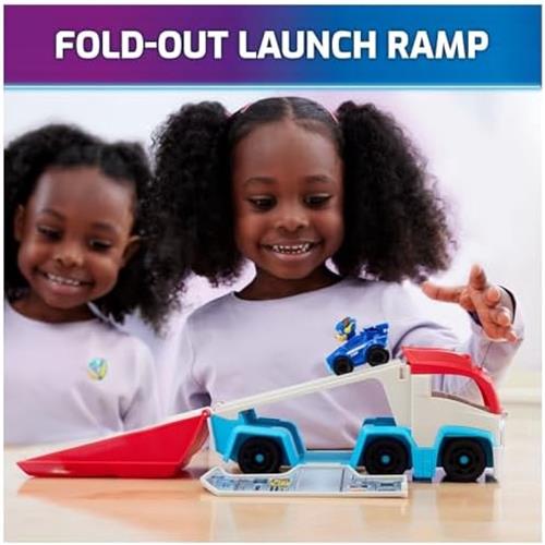 The Mighty Movie - Pup Squad Patroller speelgoedtruck met Chase Squad speelgoedauto