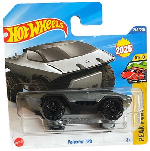 HOT WHEELS POLESTAR TRX SILBER 248/250 HW PEAK PERSUIT 10/10 SHORT CARD 2025