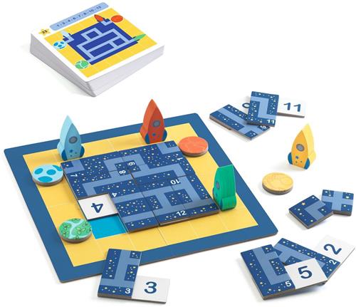 Djeco speelgoed - Sologic Rocket Track ruimtebaan voor kinderen.