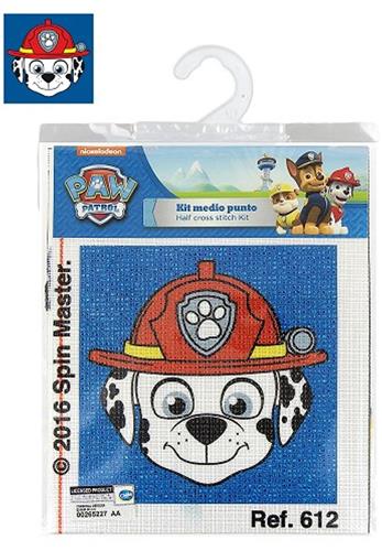 Borduurpakket voorgedrukt Paw Patrol Marshall
