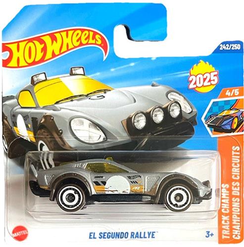 HOT WHEELS EL SEGUNDO RALLYE SILBER 242/250 HW TRACK CHAMPS 4/5 SHORT CARD 2025