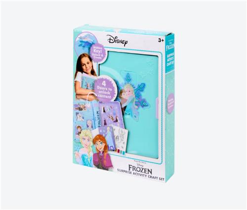 Disney Frozen Knutselset  33-delig  Creatieve Knutselbox voor Kinderen met Stickers, Papier & Accessoires