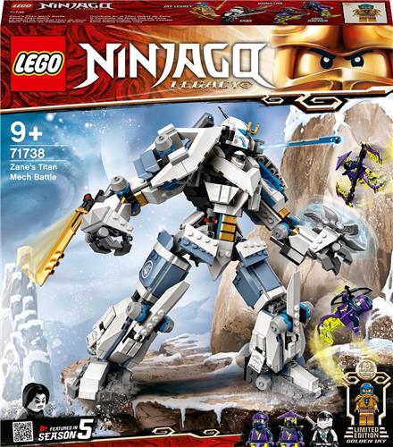 LEGO NINJAGO Legacy Zanes Titanium Mecha Duel - 71738