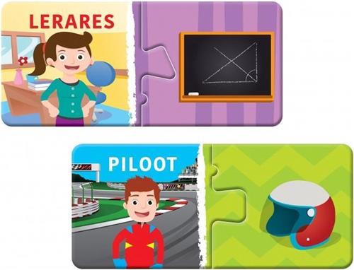 Clementoni leer beroepen en hun voorwerpen