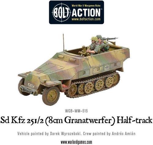 Sd.Kfz 251/2 Ausf D (8cm Granatwerfer) Half Track