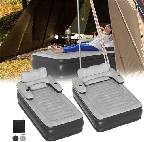 Opblaasbaar Luchtbed  Luchtmatras  Campingmatras  Slaapbed  Opblaasmatras  190×100×42 cm  Zelfopblazend  Waterdicht PVC