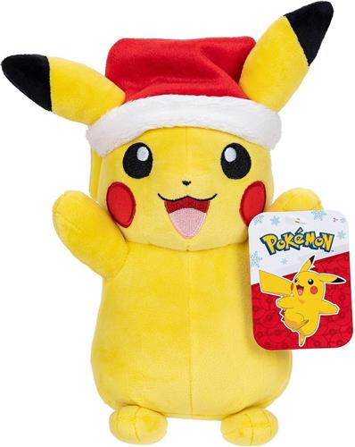 Pokémon Pikachu Pluche With Santa Hat (20 cm)