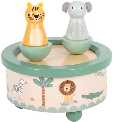 Small Foot - Houten Muziekdoos Safari FSC