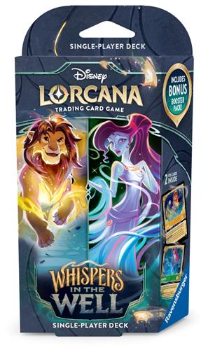 Disney Lorcana: Whispers in the Well Simba & Meg Starter Deck