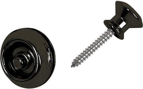 Dunlop Straplok zwart Dual Design  - Accessoire voor gitaren