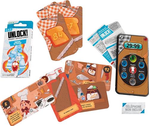 Asmodee Unlock! , Kaartspel, 10 jaar, 30 min