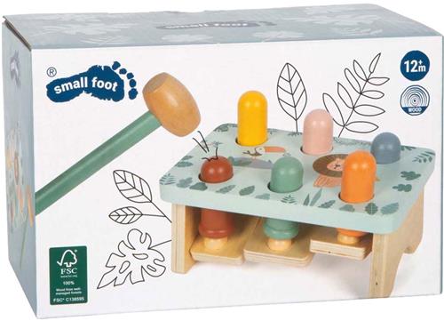 Small Foot - Houten Hamerbank Spel Safari FSC