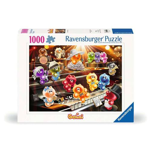 Ravensburger puzzel Gelini muziek maken, puzzel voor volwassenen, 1000 stukjes, 12001251