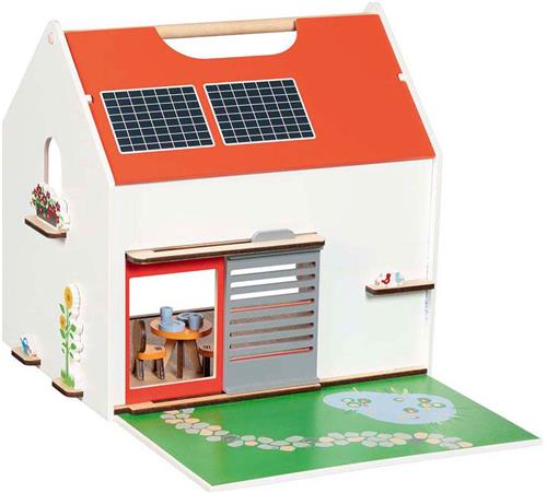 Goki poppenhuis - City Life houten speelgoed poppenhuis.
