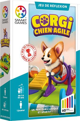 SmartGames Corgi Chien Agile, Bordspel, Logisch, 7 jaar