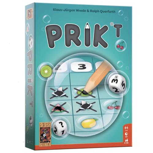Prikt spel - 999 - dobbelspel - gezelschapsspel