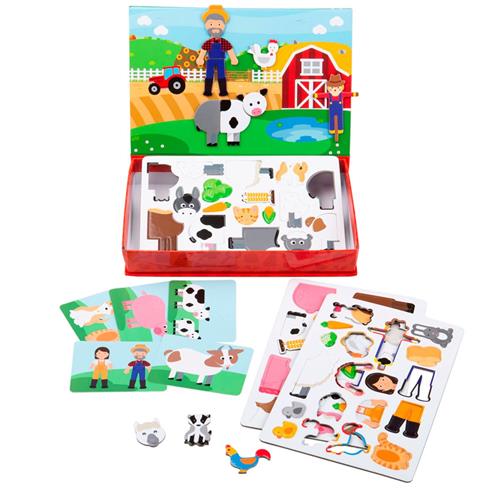 Bigjigs Magneetkoffer Boerderij