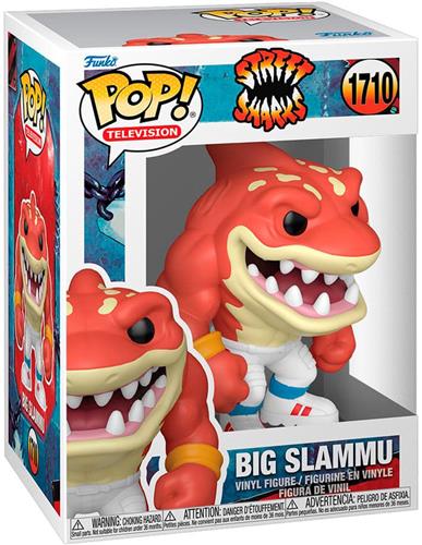 Street Sharks POP! Television Vinyl Figure Big Slammu 9 cm