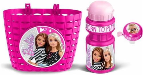 Speelse set met prullenbak + blik + deurbel - MATTEL - BARBIE