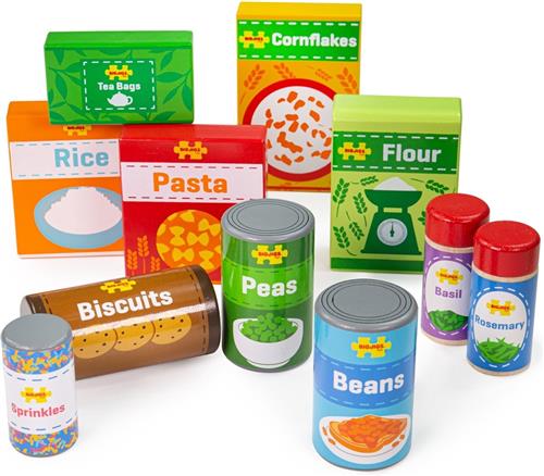 Speelgoedeten - Boodschappen - keukenkast