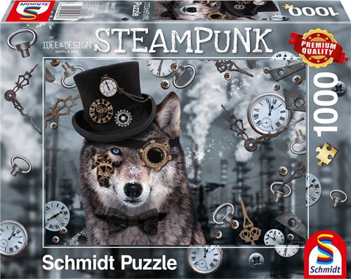 999 Games Legpuzzel Steampunk Wolf 1000 Stukjes