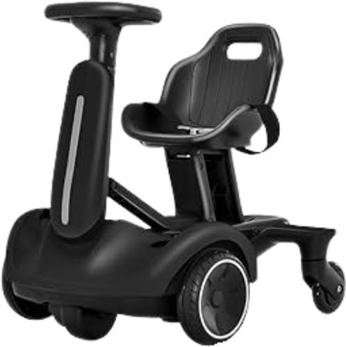 LifeStages - drift kart - 6V Elektrische Skelter - Steekwagen met 2-voudig Verstelbare Zitting - Zwart