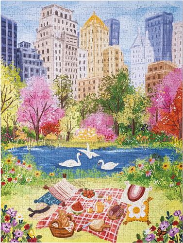 Robotime Springtime Park - Rolife Joy Piece Jigsaw Puzzle Series - PT009 - Legpuzzel - Puzzel