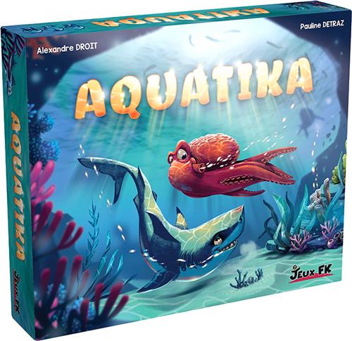 Jeux FK - Aquatika - Behendigheidsspel Bordspel Denkspel - 2-4 Spelers - Geschikt vanaf 8 Jaar