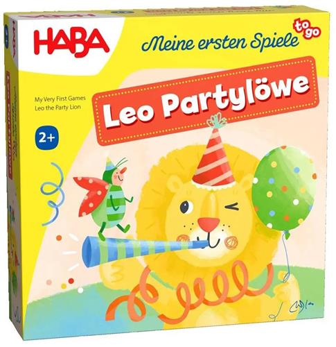 Haba spel Leo Partylöwe - Mijn eerste spel voor peuters en kleuters.