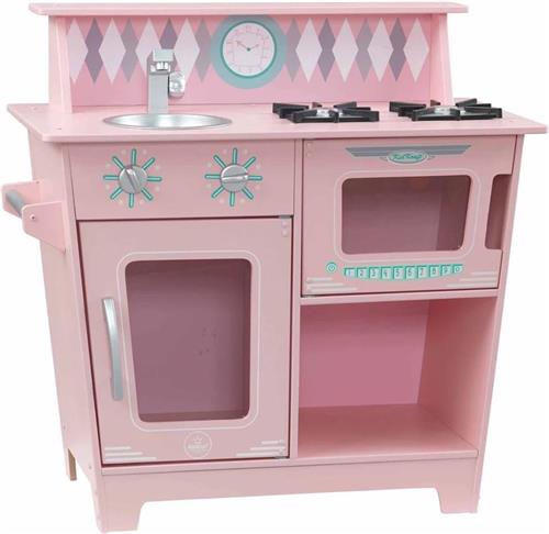 KidKraft Speelkeuken 66.7x35x64.1 cm roze 53383 - Retro